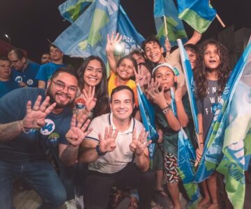 O mais preparado, Wagner Prefeito-44 faz compromisso com moradores do Cidade 2000.